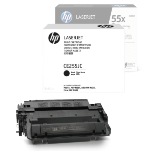 HP oryginalny toner CE255JC 55JC HP LaserJet P3015 Pro 500 MFP M521 14,5K black