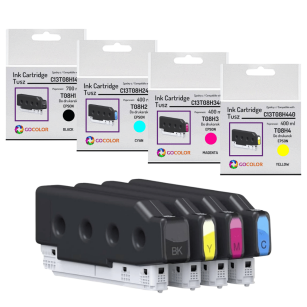 4 X TUSZ do EPSON T08H WorkForce Enterprise AM-C4000 Pigment CMYK zamiennik