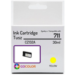 Tusz do HP CZ132A 711 Yellow Zamiennik - 2