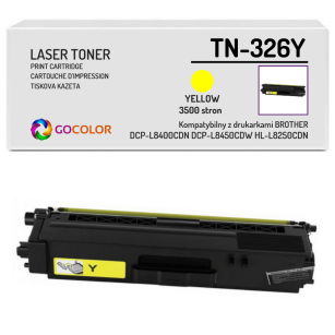 Toner do BROTHER TN-326Y Yellow Zamiennik