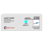 Toner do OKI C332 MC363 dn, dnw, 46508711 Cyan zamiennik - 2
