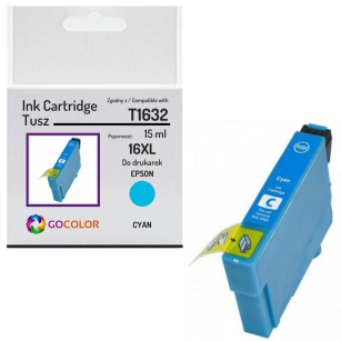 Tusz do EPSON T1632 16XL Cyan Zamiennik