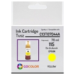 Tusz do EPSON 115 T07D4 C13T07D44A EcoTank L8160 L8180 70.0ml yellow zamiennik - 2