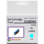 Tusz do CANON CLI581XXL 1995C001 Cyan 100 % nowy zamiennik - 2