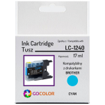 Tusz do BROTHER LC1240C Cyan zamiennik - 2