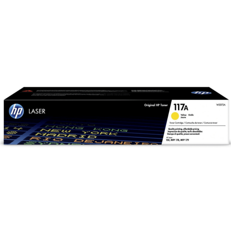 HP oryginalny toner 117A W2072A yellow