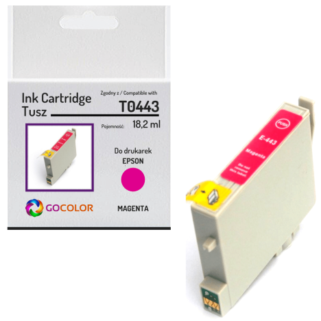Tusz do EPSON T0443 Magenta Zamiennik