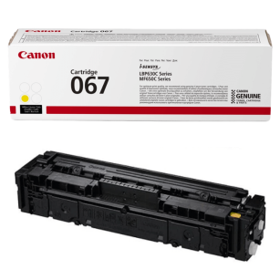 Canon oryginalny toner 067Y 5099C002 LBP631Cdw LBP633Cdw MF651Cw MF655Cdw MF657Cdw yellow 1,25K