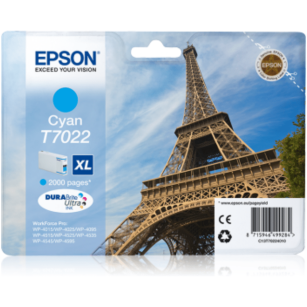 Epson oryginalny tusz T7022 XL C13T70224010 cyan