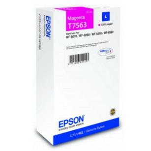 EOL Epson oryginalny tusz T7563 L C13T756340 magenta