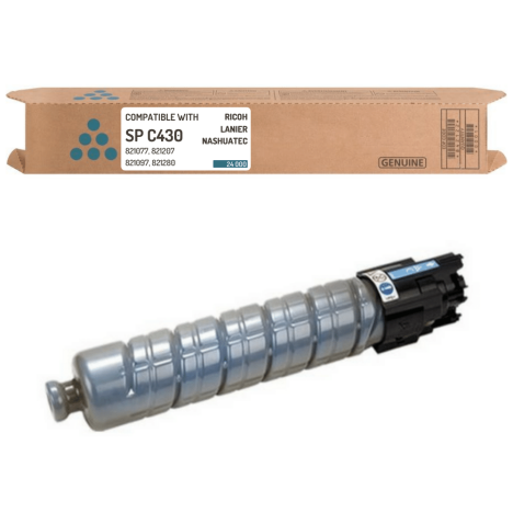 Toner do Ricoh SPC430 Cyan SPC431 SPC440 SPC441 821077 Zamiennik