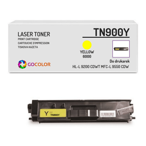 Toner do BROTHER TN-900Y Yellow Zamiennik
