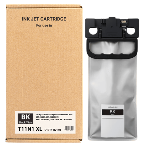 Tusz do EPSON T11N1 C13T11N140 Epson WorkForce Pro EM-C800 EP-C800 black Zamiennik 10.0K