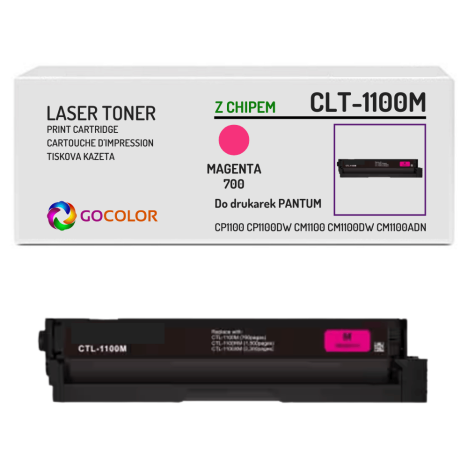 Toner do PANTUM CLT1100M CP1100 CM1100 0.7K magenta zamiennik