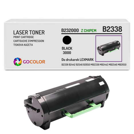 Toner do LEXMARK B232000 B2338 B2442 3.0K black zamiennik