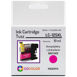Tusz do BROTHER LC125XML Magenta zamiennik - 2
