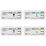 4 X TONER do HP W2210A W2211A W2212A W2213A 207A z CHIPEM zamiennik 1.35K/1.25K - 2