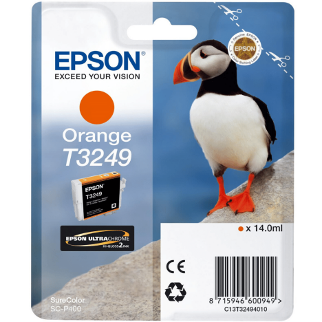 Epson oryginalny tusz T3249 C13T32494010 orange