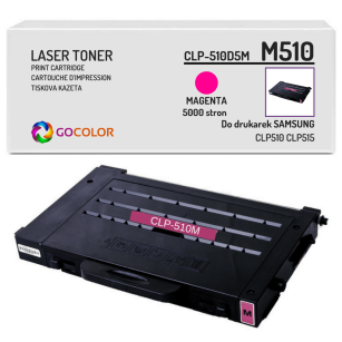 Toner do SAMSUNG CLP510 CLP515 CLP-510D5M Magenta Zamiennik