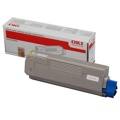 OKI oryginalny toner C610 n, dn, dm, dtn, cdn, 44315305 yellow