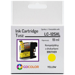 Tusz do BROTHER LC125XLY Yellow zamiennik - 2