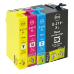FULLBOX 4-pak TUSZ do EPSON 27XL T2711 T2712 T2713 T2714 - 2