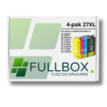 FULLBOX 4-pak TUSZ do EPSON 27XL T2711 T2712 T2713 T2714 - 3