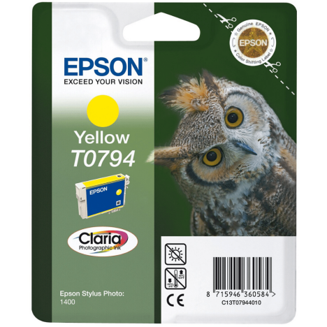 Epson oryginalny tusz T0794 C13T079440 yellow