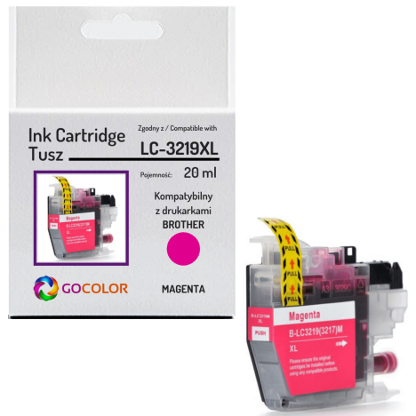 Tusz do BROTHER LC3219XLM Magenta zamiennik