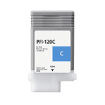 Tusz do CANON PFI120C imagePROGRAF TM-300 TM-350 cyan zamiennik - 3