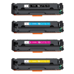 4 X TONER do HP CF400A CF401A CF402A CF403A 201A Zamiennik - 3
