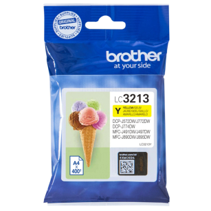 Brother oryginalny Tusz LC3213Y yellow