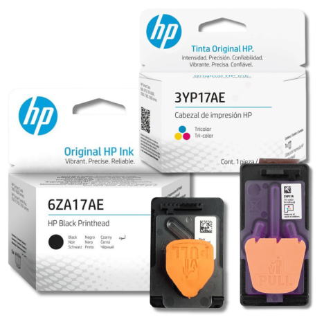 2x HP oryginalna głowica 6ZA17AE + 3YP17AE