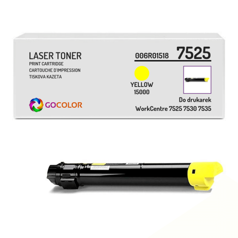 Toner do XEROX 7525 006R01518 Yellow Zamiennik