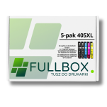 FULLBOX 5-pak TUSZ do EPSON 405XL T05H1 T05H2 T05H3 T05H4 WorkForce Pro WF3820 - 2
