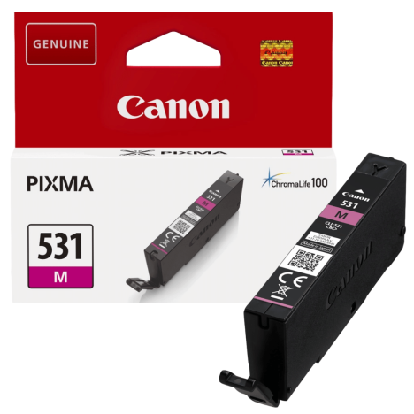 Canon oryginalny tusz CLI531M 6120C001 Pixma TS8750 TS8751 magenta 191 stron