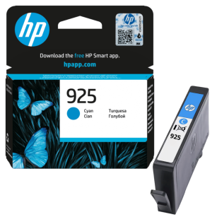 HP oryginalny tusz 925 4K0V6PE cyan 400 stron