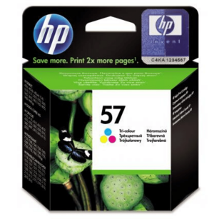 HP oryginalny Tusz C6657AE 57 kolorowy