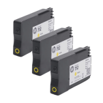 HP oryginalny Tusz 3ED79A 712 3 x yellow - 2
