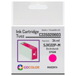 Tusz do EPSON SJIC22P-M C33S020603 ColorWorks C3500 34.0ml magenta zamiennik - 2