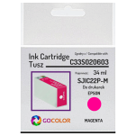 Tusz do EPSON SJIC22P-M C33S020603 ColorWorks C3500 34.0ml magenta zamiennik - 2