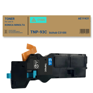 Toner do KONICA MINOLTA TNP93C AE1Y431 BIZHUB C3100i cyan Zamiennik 4.0K