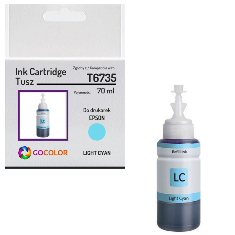 Tusz do EPSON T6735 Light Cyan Zamiennik