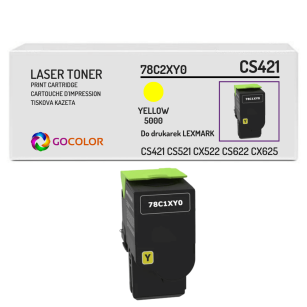 Toner do LEXMARK CS421 78C2XY0 5.0K yellow zamiennik