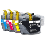 FULLBOX 4-pak TUSZ do BROTHER LC3219XLBK LC3219XLC LC3219XLM LC3219XLY - 2