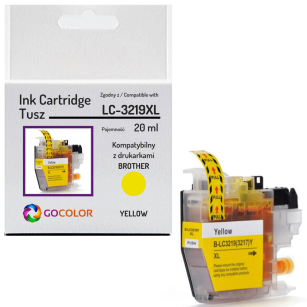 Tusz do BROTHER LC-3219XL Yellow zamiennik