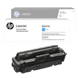 HP oryginalny toner W2031XC 415XC Color LaserJet Pro M454 MFP M479 6,0K cyan