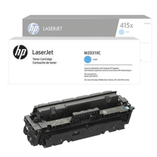 HP oryginalny toner W2031XC 415XC Color LaserJet Pro M454 MFP M479 6,0K cyan