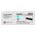 Toner do CANON 067HC 5105C002 iSENSYS LBP631Cw LBP633Cdw MF651Cw cyan Zamiennik 2.35K - 2
