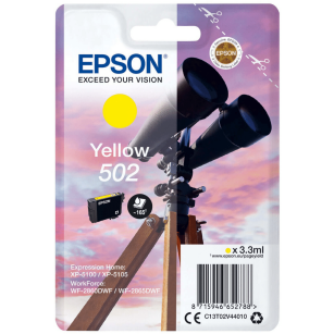 Epson oryginalny tusz T02V4 502 yellow